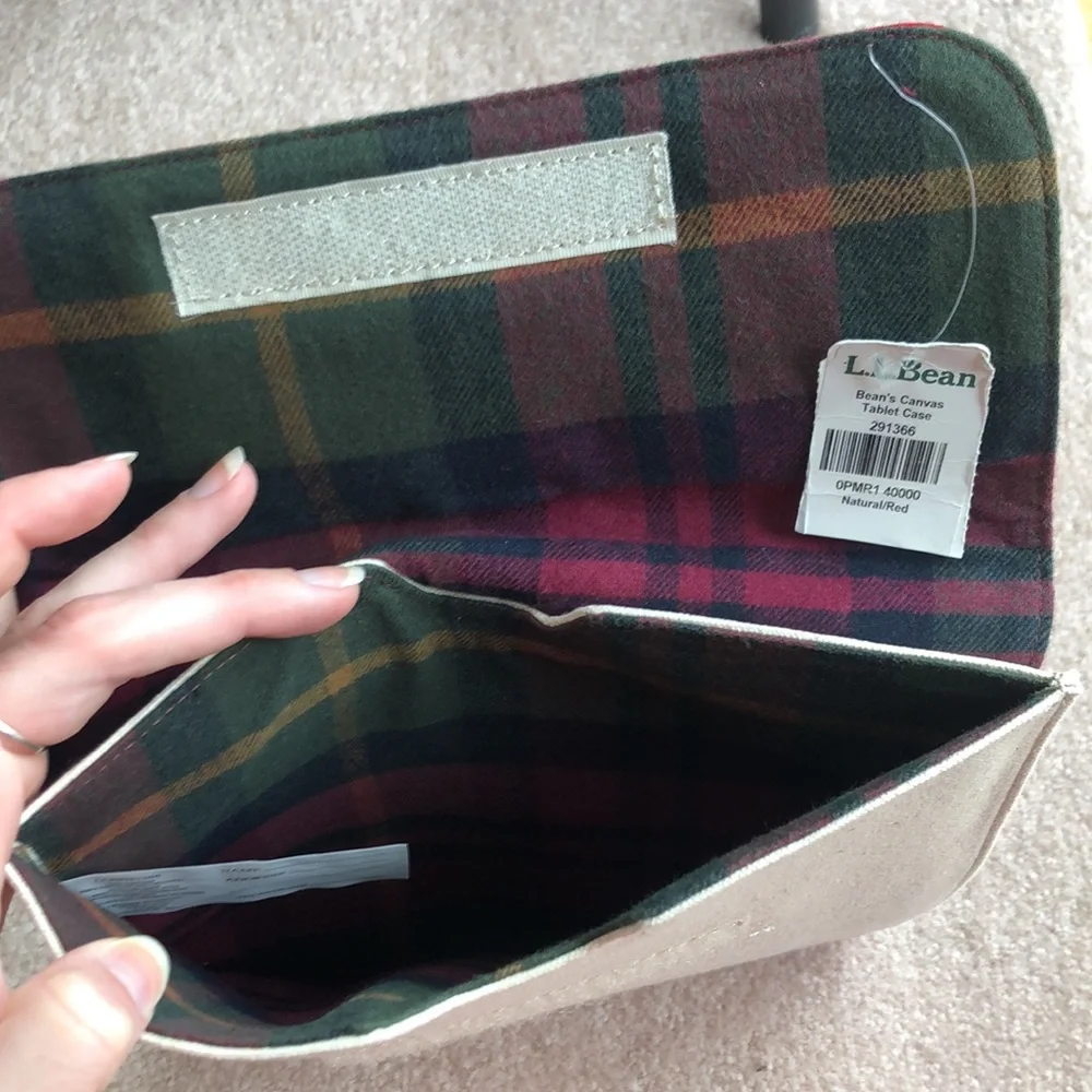 LL Bean iPad Cover